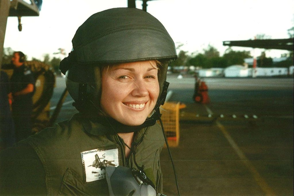 Aviation technician Sergeant Kristy Holmes. Aviation technician Sergeant Kristy Holmes.